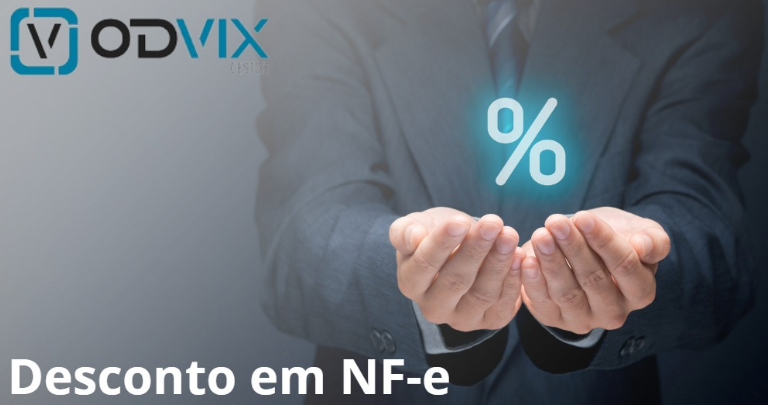 Desconto em nota fiscal eletrônica